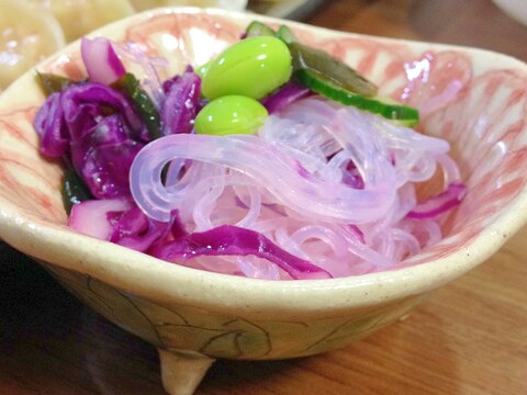 紫キャベツとすし酢で ピンク色に染まる酢の物 レシピ 作り方 By 小みかん 楽天レシピ 紫キャベツとすし酢で ピンク色に染まる酢の物 レシピ 作り方 By 小みかん 楽天レシピ